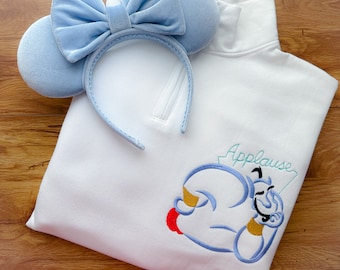 Genie Embroidered Shirt | Disney Aladdin  Embroidered Shirt