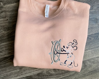 Steamboat Embroidered Sweatshirt