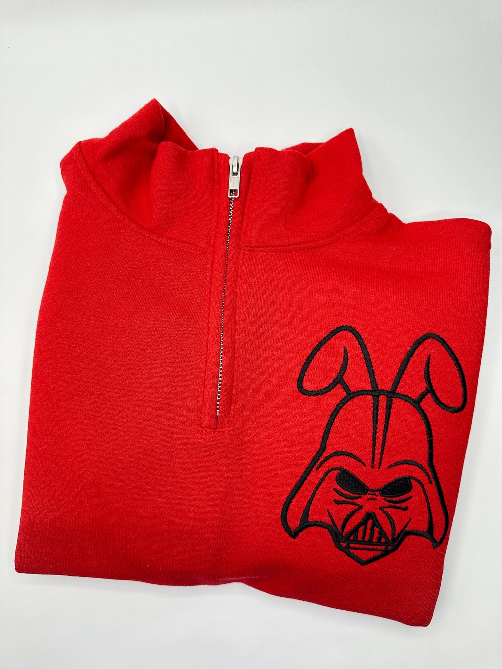 Vader Bunny Embroidered Sweatshirt | Disney World | Disneyland Embroidered Crewneck