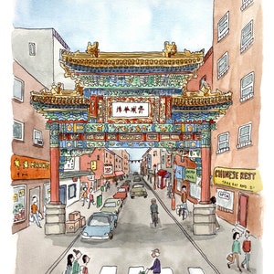 Philadelphia Chinatown Print