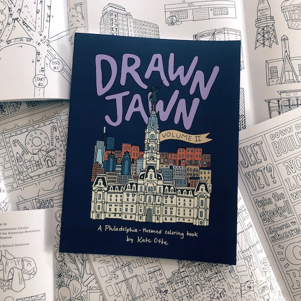 Drawn Jawn: A Philly coloring book (Volume 2)