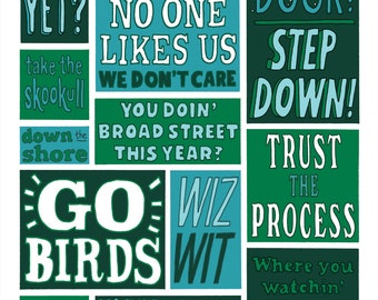 Philly Lingo Print