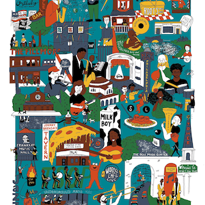 Philly Music Poster