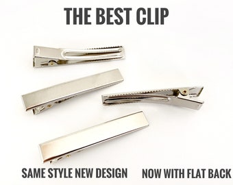 50 pcs 60mm Alligator Clip - Wholesale Alligator Clips - Double Prong Hair Clip