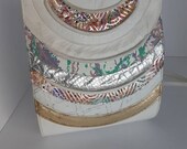 Leather Vintage Handpainted Shoulder Bag