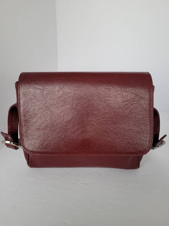1980s Leather Shoulder Bag From Argentina