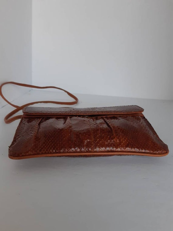 Gorgeous 1970s Leather Bag - image 4