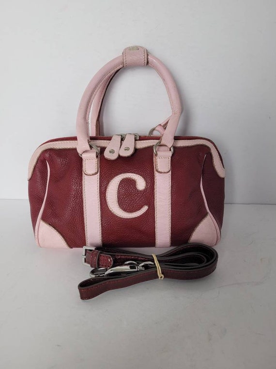 1980s Roots Canada Leather Lettered Bag Gem