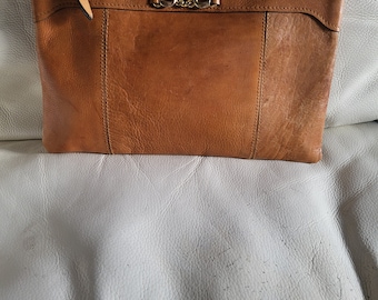 1970s Glo-Belle Leather Clutch