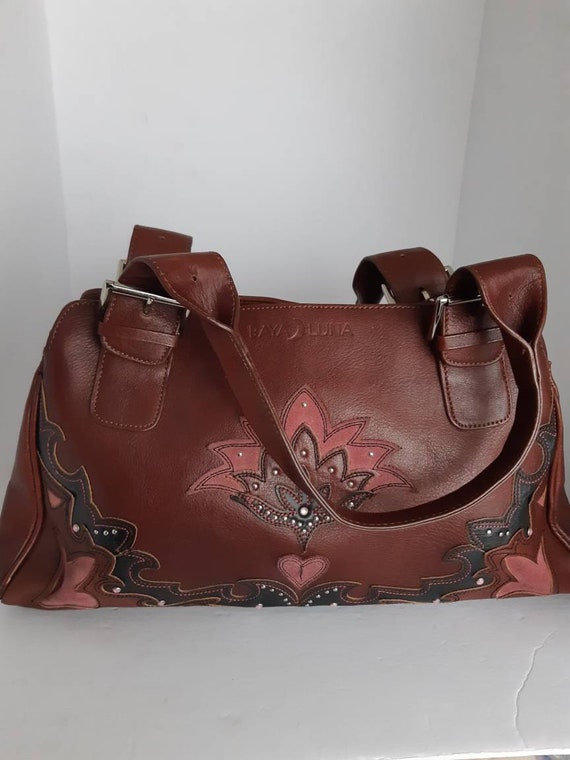 Vintage Western Style Top Handle Bag