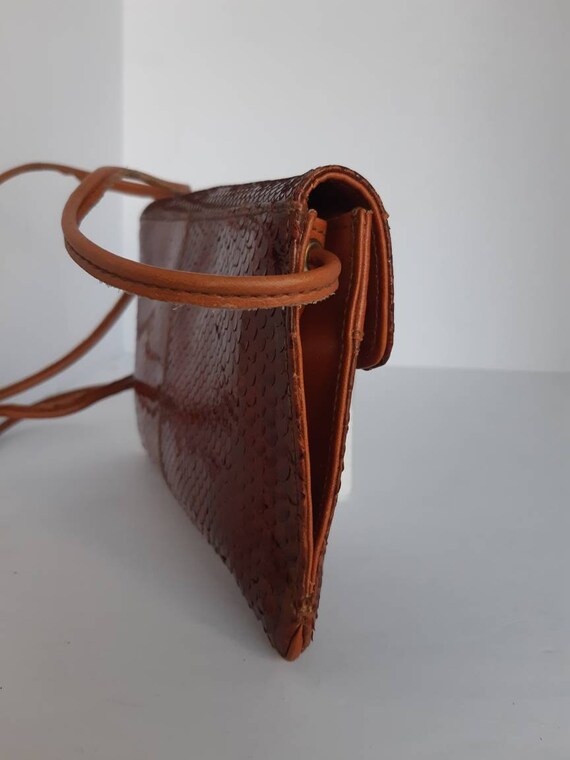 Gorgeous 1970s Leather Bag - image 3