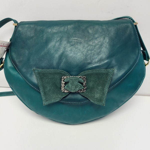 Vintage Italian Leather Shoulder Bag