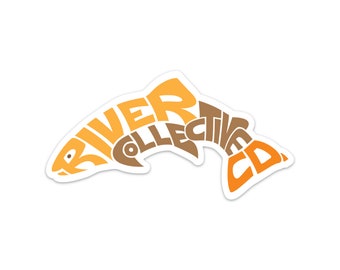 Orange River Collective Co. Sticker Decal - 20% Flows to Western Rivers!