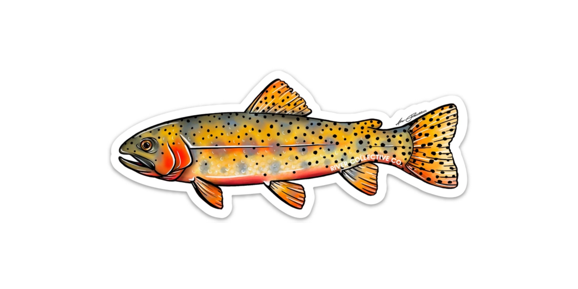 Brook Trout Svg - Etsy