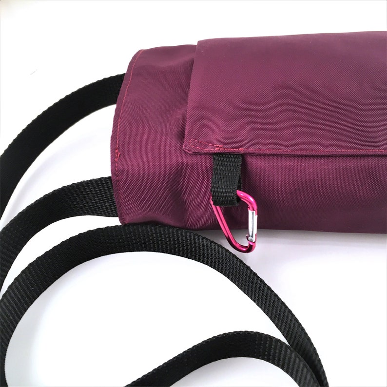 Water Bottle Carrier With Cell Phone Pocket Over Shoulder Etsy UK