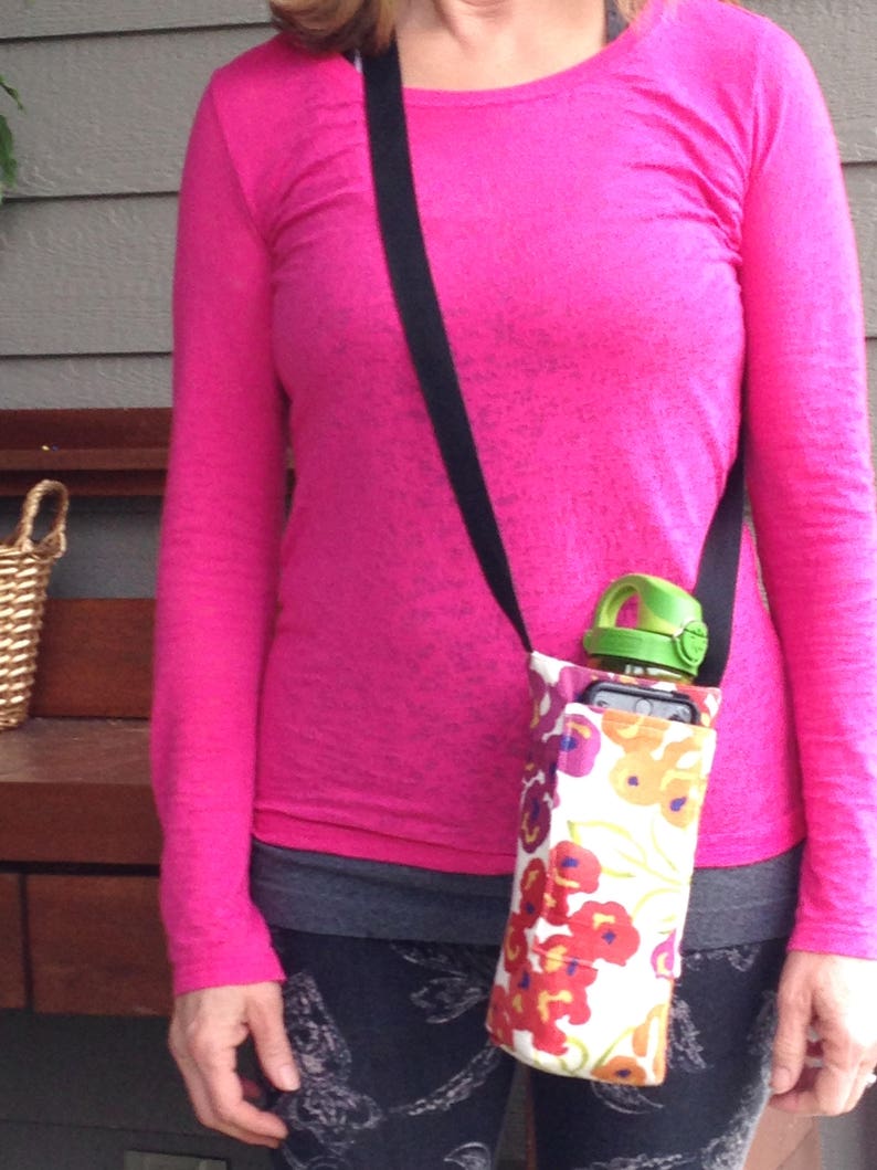Drink Bottle Holder Beverage Tote Carrier Water Sling Etsy
