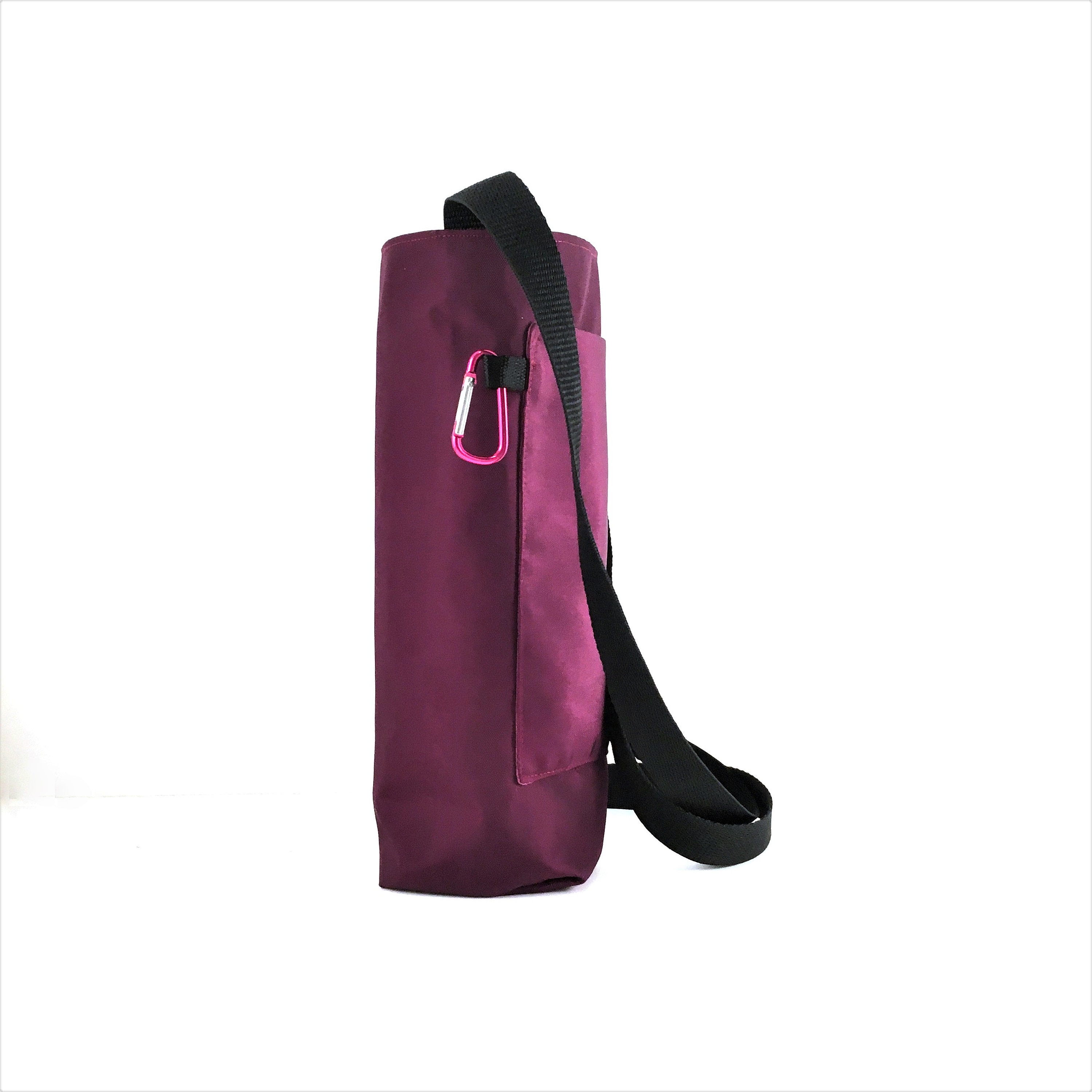 Water Bottle Carrier With Cell Phone Pocket Over Shoulder Etsy UK