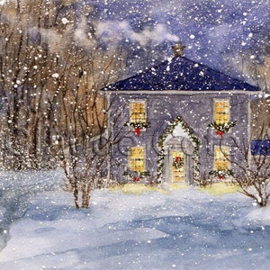 Nr. 12, Grußkarte, Aquarell, Aquarell