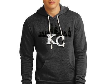 Kansas City Hoodie | Kansas City Football | KC | Kansas City Sweatshirt | KC shirt | Gift for Him| Gift for Chiefs fan |Kc skyline | Kc Gift