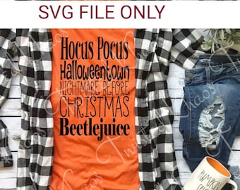 Download Nightmare before christmas svg | Etsy