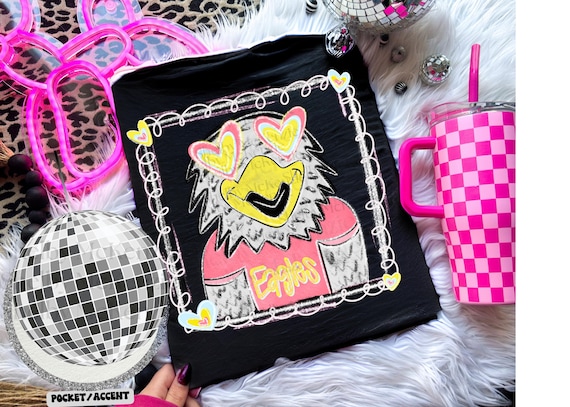 Preppy CUSTOM Mascot Tshirt Design with Glitter / Digital Design ONLY