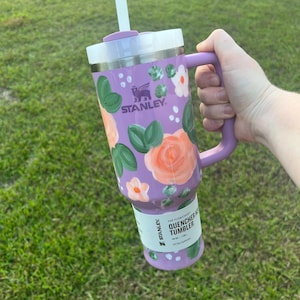 Handpainted Tumblers Stanley’s 40oz