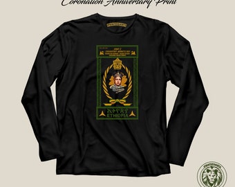 Coronation Anniversary Queen Omega Sleeve Tee