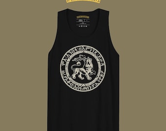 Lion Of Judah Amharic Tank Top