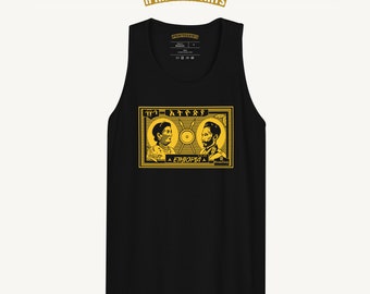 Liberation Shield Stamp Print Tank Top
