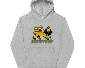 Felpa con cappuccio Youth Conquering Lion