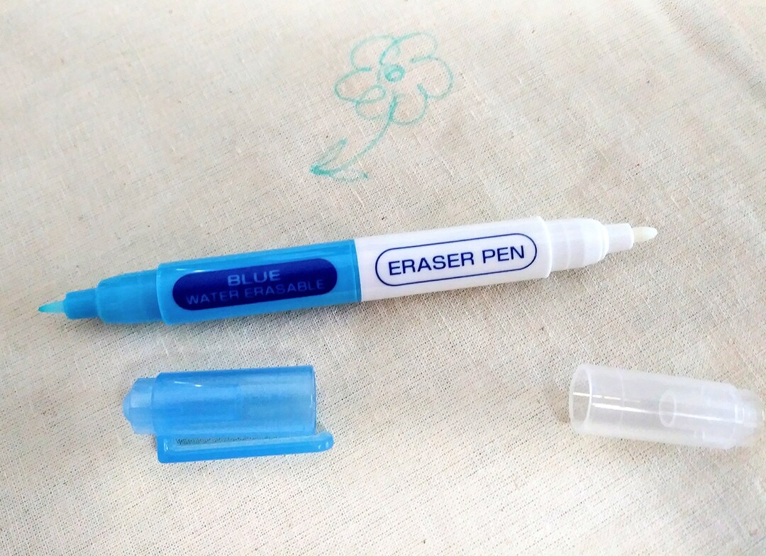 Water Soluble Marker With Eraser for Pattern Transfer Etsy