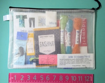 Sashiko 101 Beginner Japanese Embroidery Kit