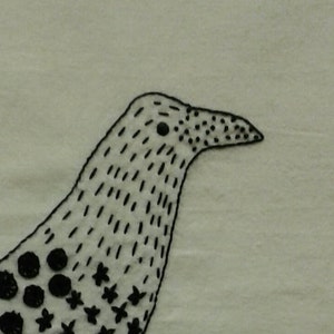 Crow Embroidery Pattern Digital Download image 4