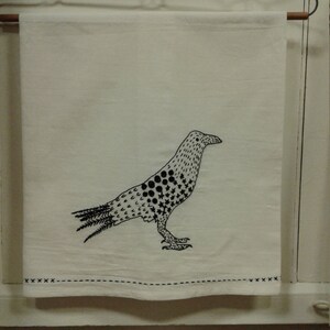 Crow Embroidery Pattern Digital Download image 6