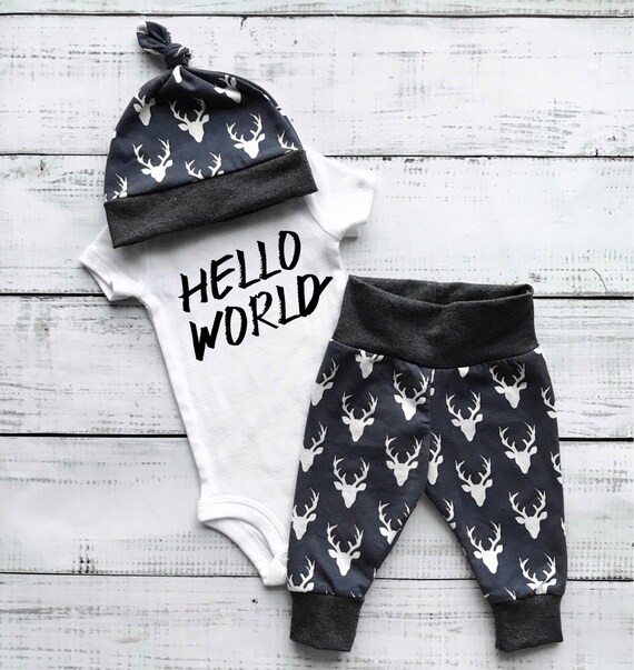 newborn boy first outfit