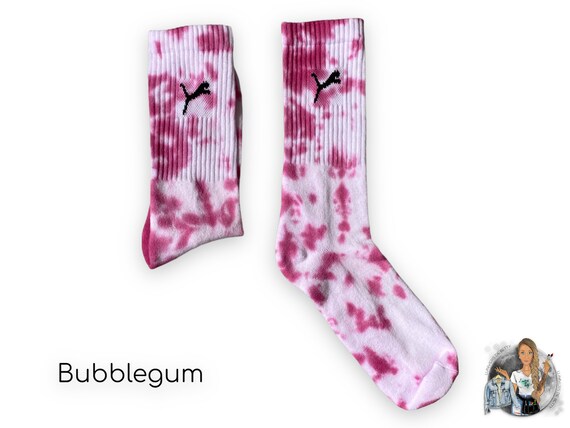 Purple puma socks sale