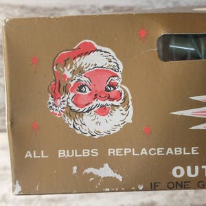 New Old Stock Christmas Lights by Renown  | Vintage Holiday Christmas Lights in Original Box |  Christmas Display Lights Box