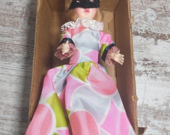 Vintage Storybook Masquerade Doll: 1950s Mail-Order Collectible, Original Box