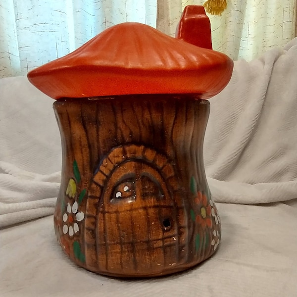 Mushroom Cookie Jar Etsy