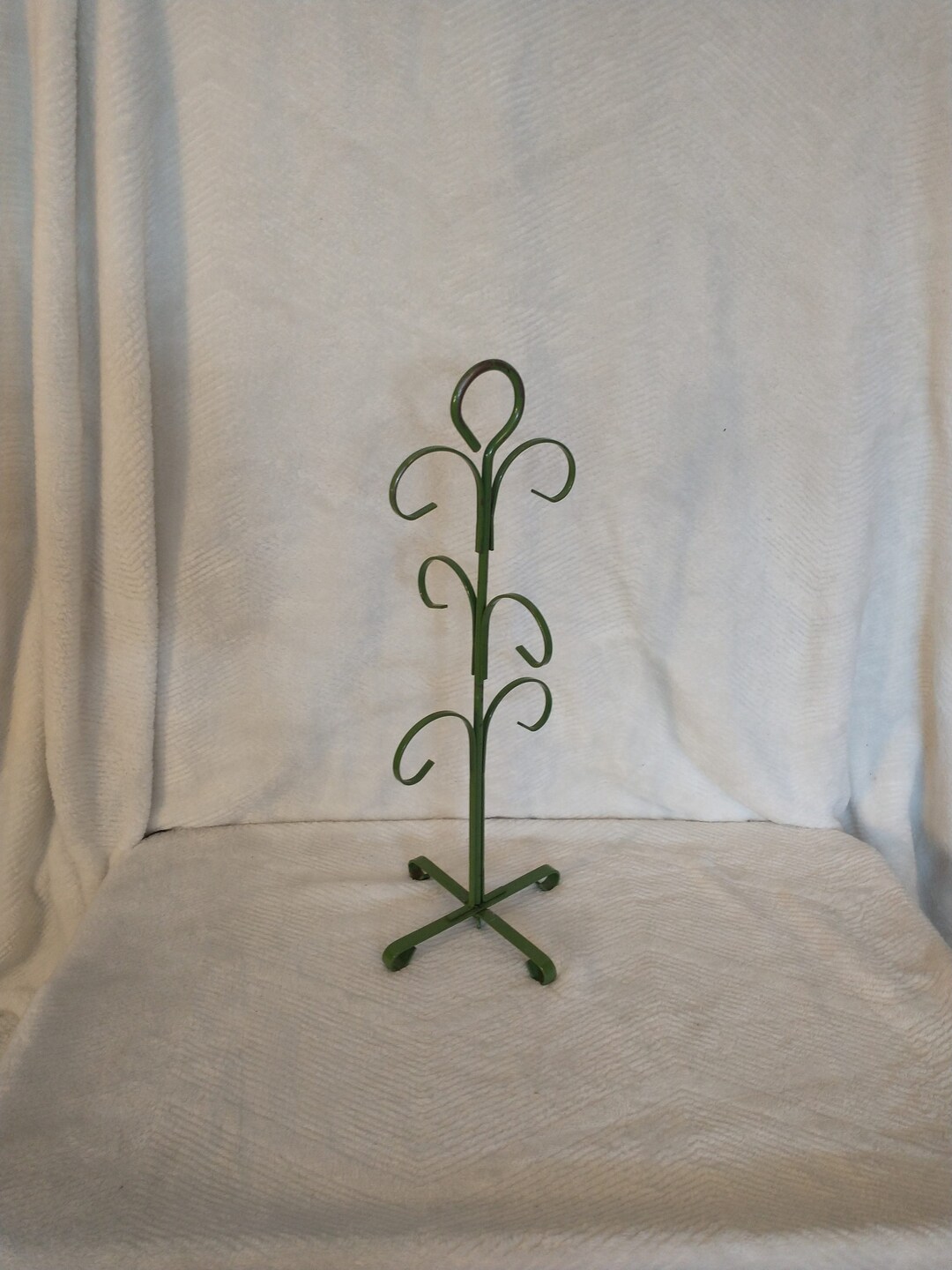 1960s Green Mug Hanger | Vintage Mug Rack | Green Mug Hanger Rack ...