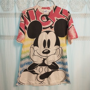 Disney, Tops, Vintage Disney L V Myles Mickey Mouse Tshirt