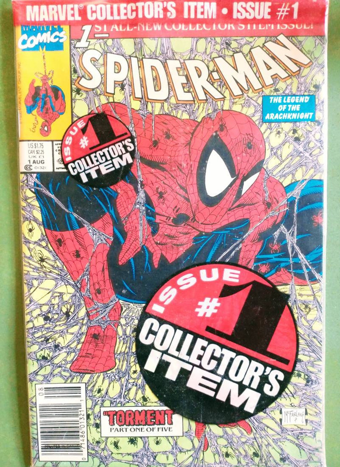 1st all new collector's item issue spider man