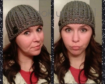 Crochet Messy Bun Beanie | Magic Messy Bun Beanie Pattern | Crochet Pattern Messy Bun Beanie with Magic Top! | Ponytail Hat Pattern*