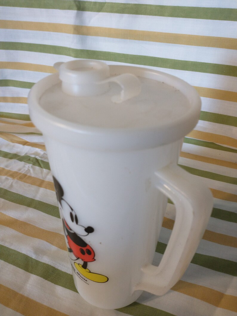 Vintage Mickey Mouse Travel Tumbler | Disney World Souvenir Mug bild 8