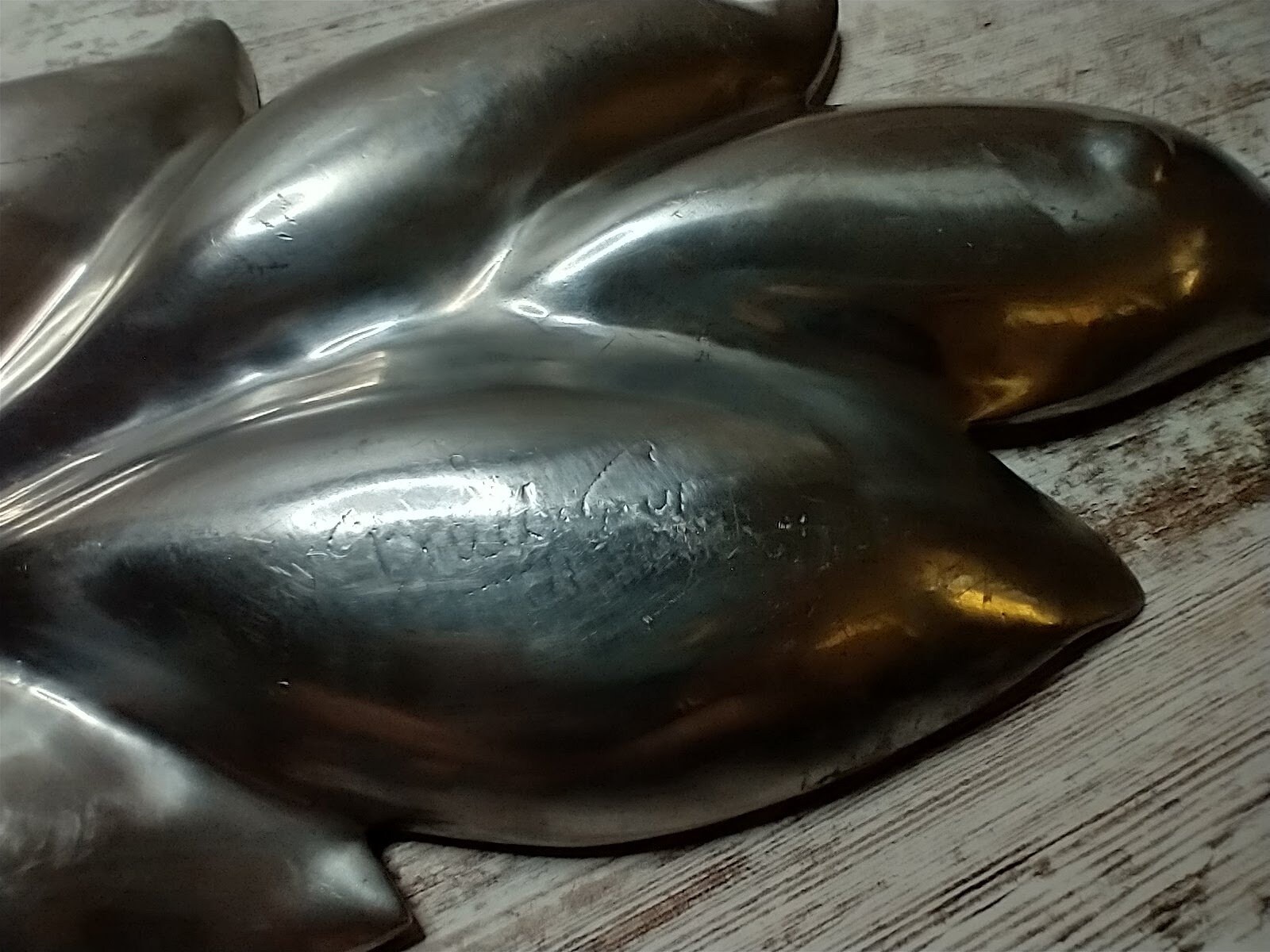 Signed Bruce Fox Aluminum Leaf Tray: MCM Coffee Table Dish - Etsy