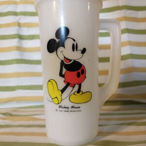Vintage Mickey Mouse Travel Tumbler | Disney World Souvenir Mug bild 2