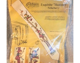 Hummel Crewel Embroidery Kit: Paragon Vintage Wall Hanging (44")