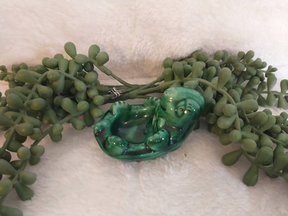 Vintage Anthropomorphic Turtle Ring Holder: 1960s… - image 7