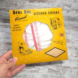 Vintage Vinyl Kitchen Appliance Cover | Appliance Cover | KitchenAid Cover |  Stand Mixer Cover | Kitchen Mixer Cover in Original Packaging