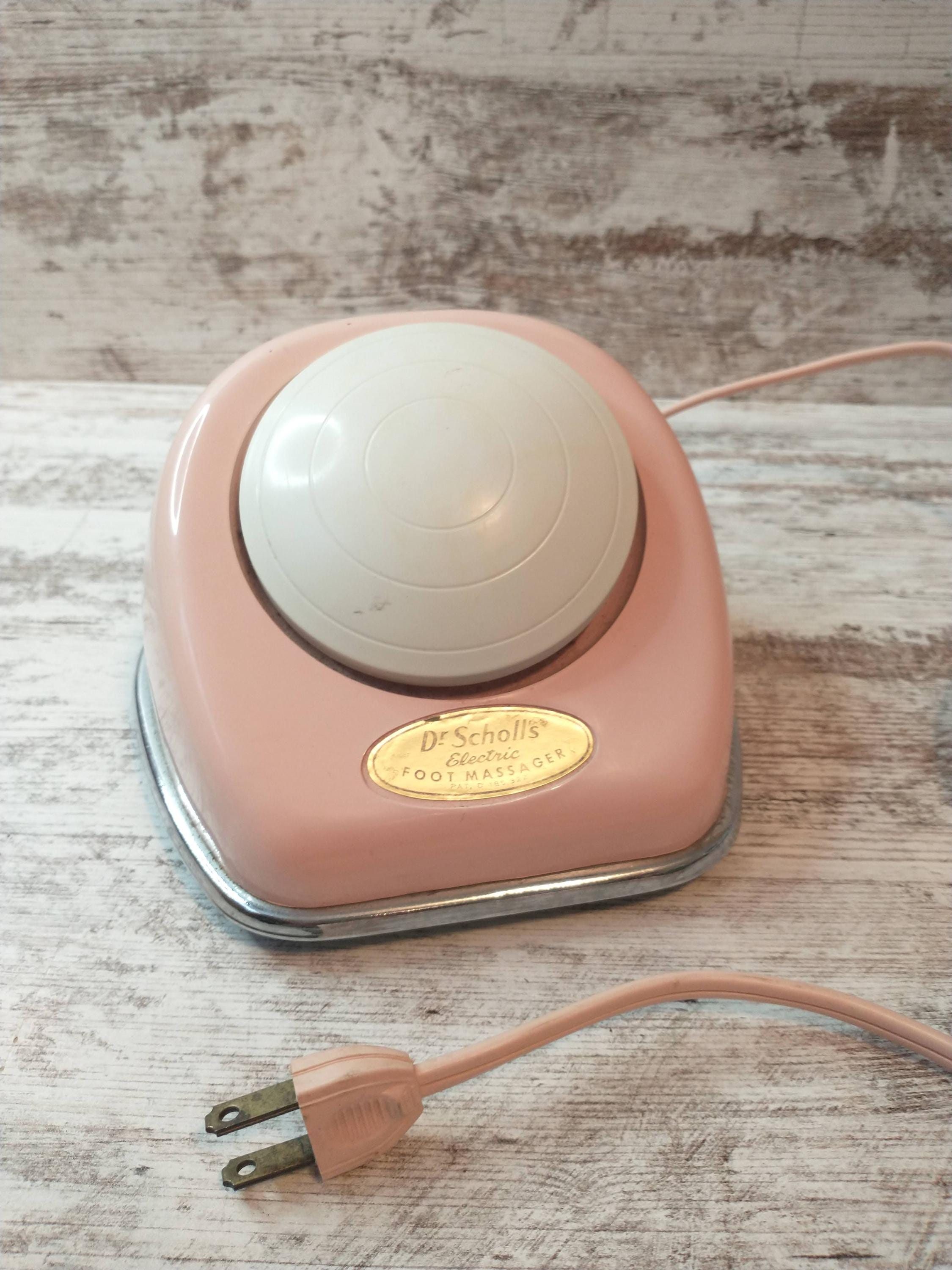 1950s Pink Foot Massager : Vintage Massager by Dr Scholls - Etsy